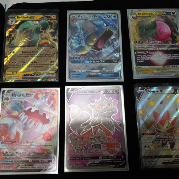Pokemon TCG Lot Full ETB 500 cards + GX,EX,VMAX,V,VSTAR,FULL ART & PROMO CARD - Picture 6 of 8